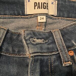 PAIGE Shelby Indigo Jeans